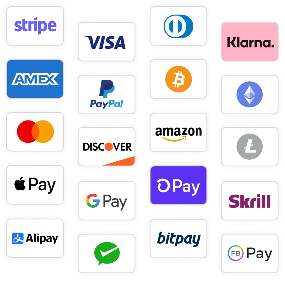 Download free payment icons